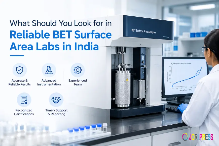 What Should You Look for in Reliable BET Surface Area Labs in India?