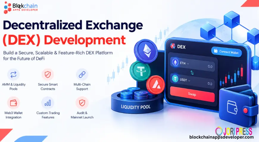 Decentralized Exchange (DEX) Development: Architecture, Security, Liquidity & Launch Guide