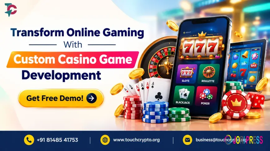 Transform Online Gaming With Custom Casino Game Development