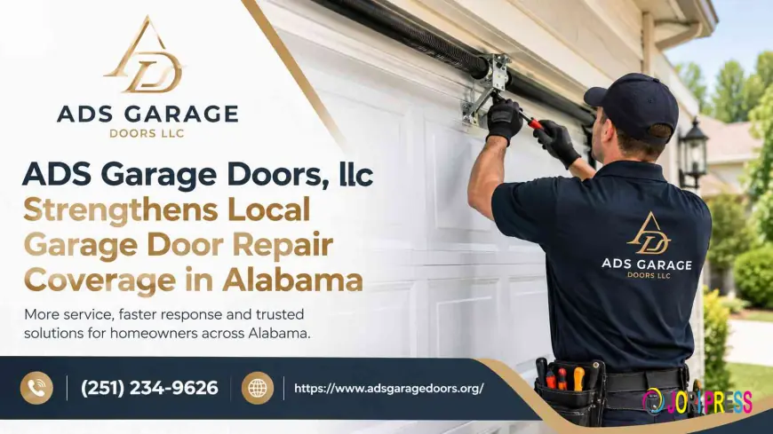 ADS Garage Doors, llc Strengthens Local Garage Door Repair Coverage in Alabama