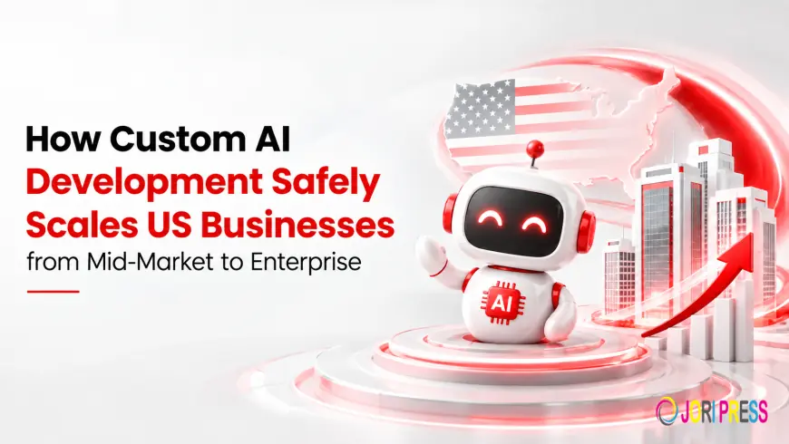 How Custom AI Development Safely Scales US Businesses from Mid-Market to Enterprise