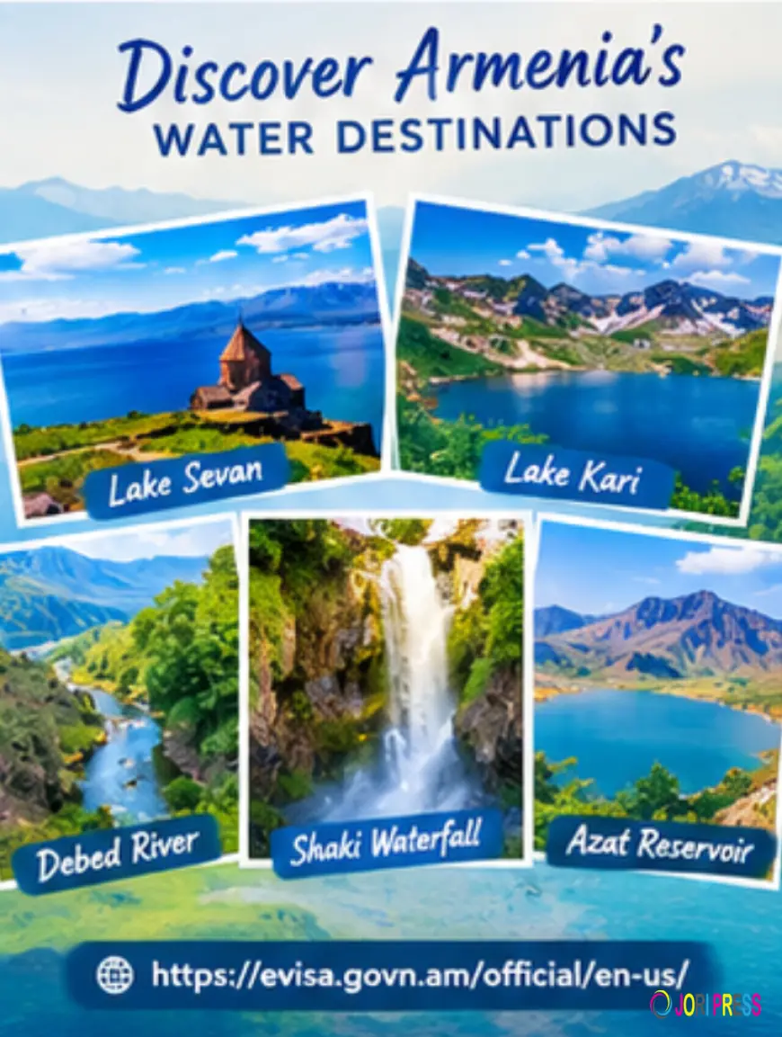 Armenia Visa: Exploring Armenia’s Beautiful Water Destinations
