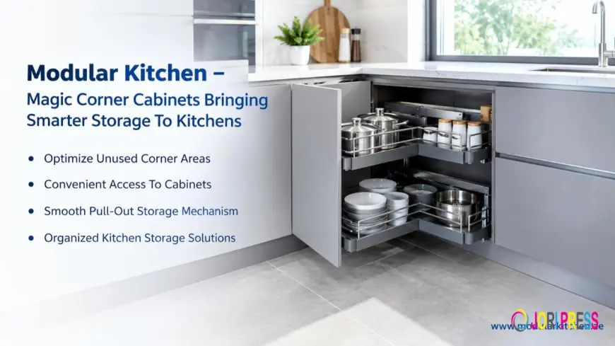 Maximize Hidden Space with a Magic Corner Kitchen Cabinet Design