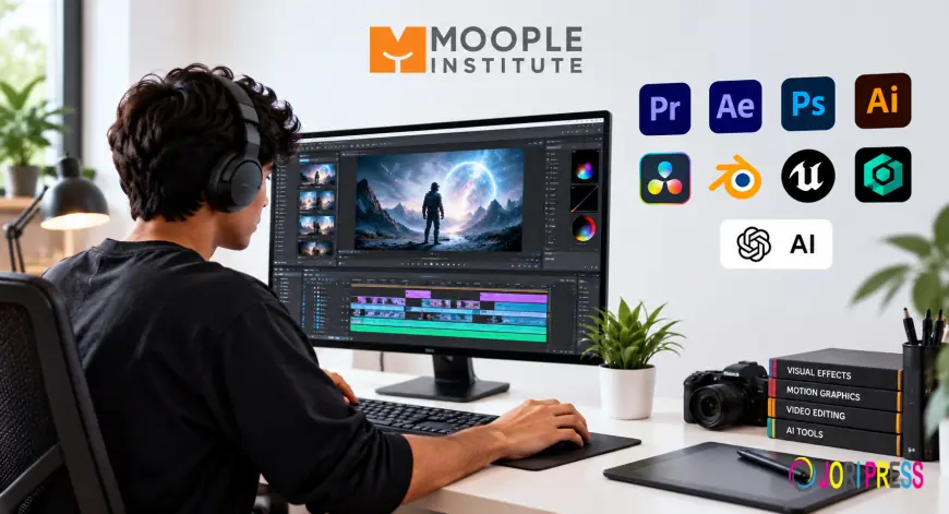 Advanced Diploma in VFX, Motion Graphic & Video Editing With AI: What Software Will You Actually Use?