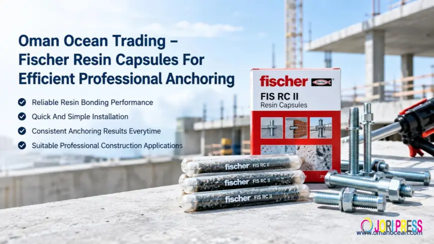 Maximum Load Capacity and Anchorage Security with Fischer Resin Capsule