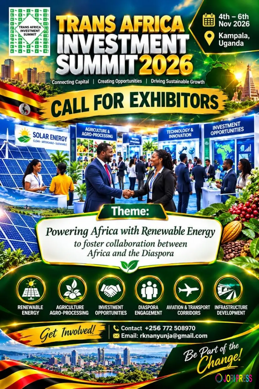 Ethiopian Airlines Appointed Official Airline Carrier for the Trans Africa Investment Summit 2026 in Kampala