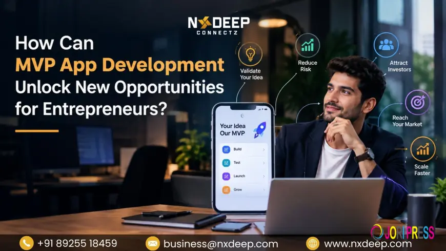 How Can MVP App Development Unlock New Opportunities for Entrepreneurs?