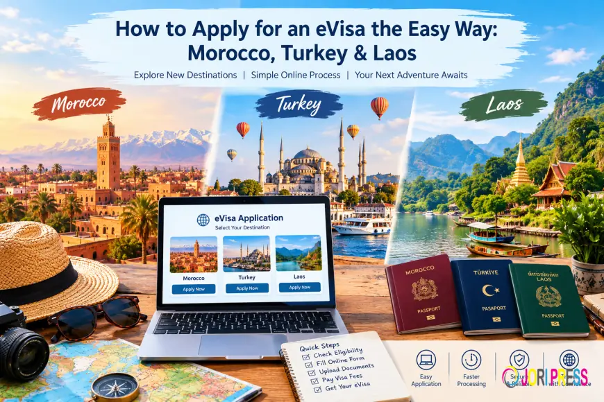 How to Apply for an eVisa the Easy Way: Morocco, Turkey & Laos