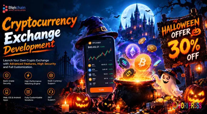 Halloween Special: Build Your Cryptocurrency Exchange with 30% Off Development Costs