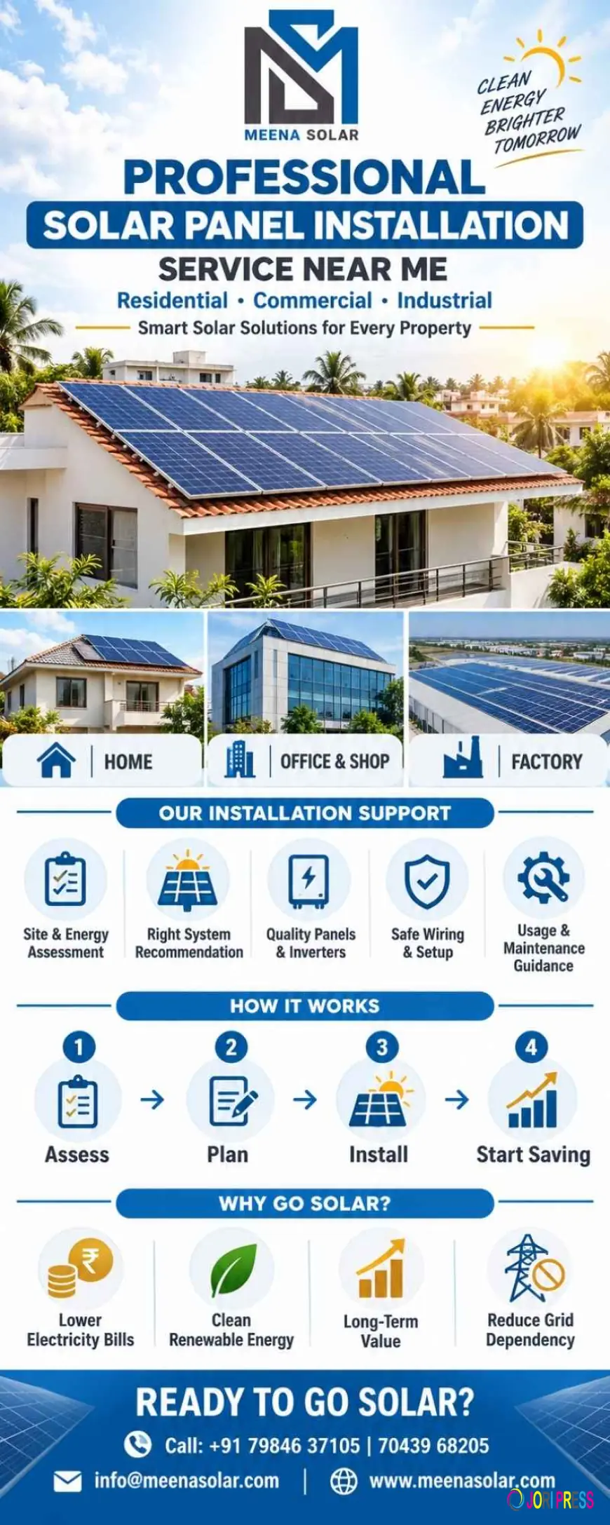 Choose the Right Solar Panel Installation Solution in Ahmedabad
