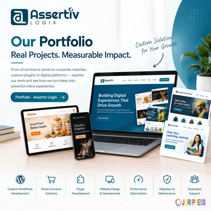 Exploring Assertiv Logix: A Portfolio of Creative, Scalable, and High-Performance Websites