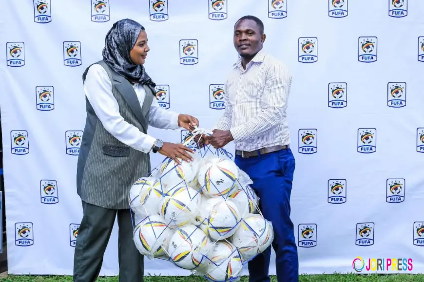 FUFA Boosts Big League Clubs with UGX 26 Million Worth of Match Balls Ahead of 2026/27 Season Kickoff