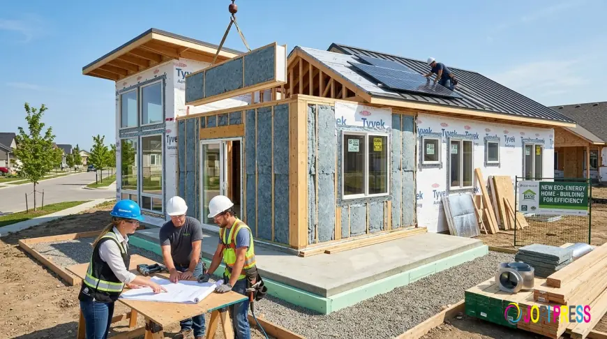 Building Energy Efficiency Into a New Home From the Ground Up