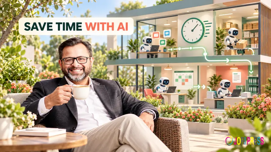 How to Save Time Running a Business With AI Automation for Small Business (Complete Guide to Smarter Business Operations)