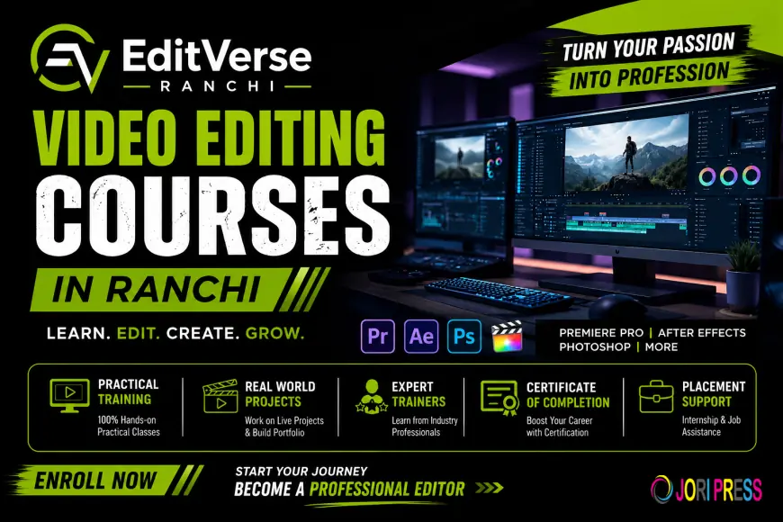 Video Editing Course in Ranchi – Learn Professional Video Editing