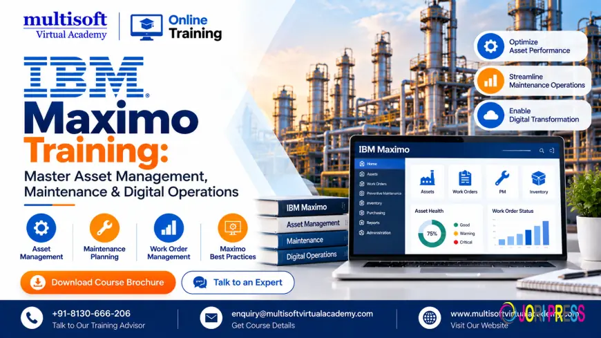 IBM Maximo Training: Master Asset Management, Maintenance & Digital Operations