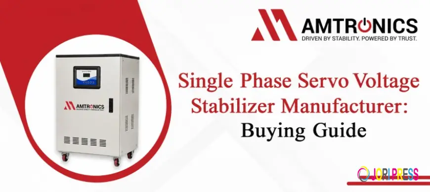 Single Phase Servo Voltage Stabilizer Manufacturer: Buying Guide