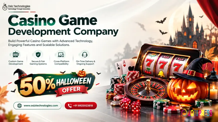 Bring Your Casino Game Idea to Life This Halloween with 50% Off  