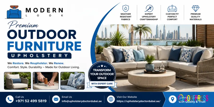 Outdoor Furniture Upholstery: Expert Solutions for Durable and Stylish Outdoor Spaces