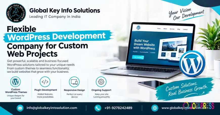 Flexible WordPress Development Company for Custom Web Projects