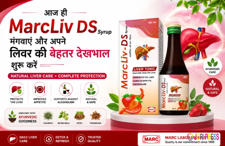 Healthy Liver Syrup: MarcLiv-DS for Liver and Digestive Care