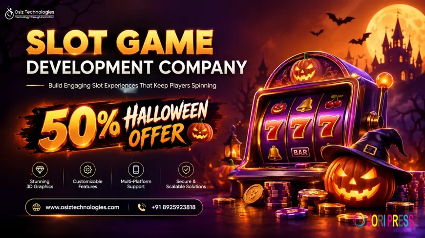 Got a Slot Game Idea? Give It a New Spin with 50% Off This Halloween  