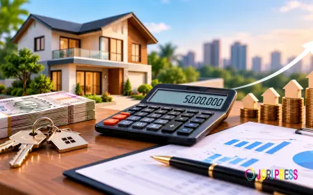 ₹50 Lakh Home Loan EMI: Calculate Monthly Payment and Total Interest