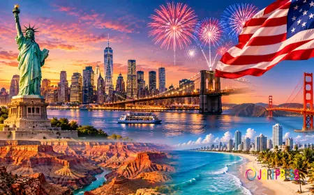 What Are the Best American Destinations to Visit Around USA National Day?