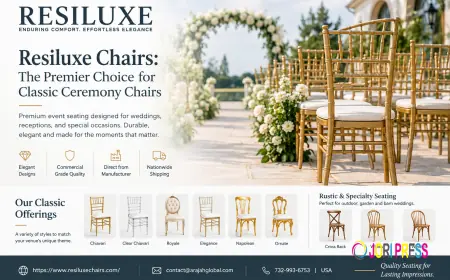 Premium Ceremony Chairs for Elegant Events | Resiluxe Chairs