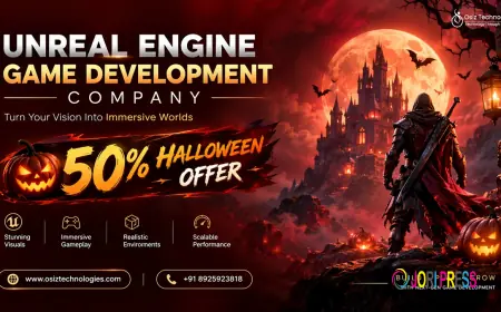 Build AAA-Quality Gaming Experiences with Unreal Engine - 50% Off This Halloween  