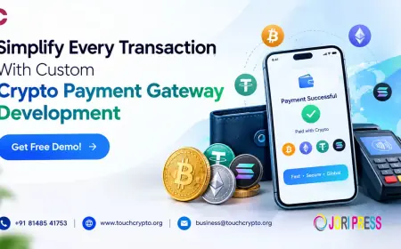 Simplify Every Transaction With Custom Crypto Payment Gateway Development