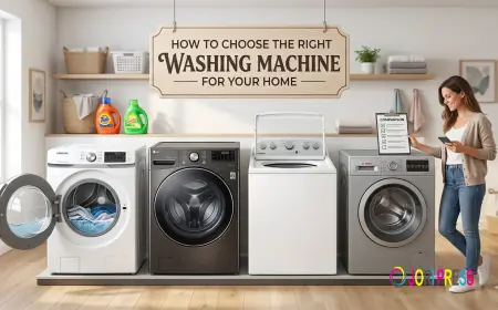 How to Choose the Right Washing Machine for Your Home