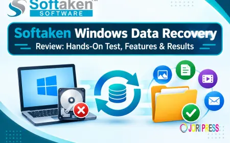 Softaken Windows Data Recovery Review: Hands-On Test, Features & Results