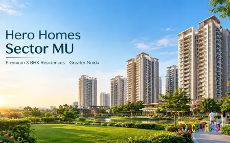 Hero Homes Sector MU Greater Noida | Floor Plan & Price