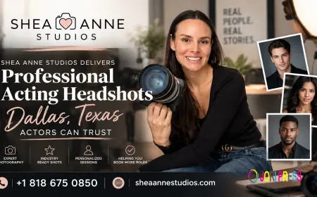 Shea Anne Studios Delivers Professional Acting Headshots Dallas Texas Actors Can Trust