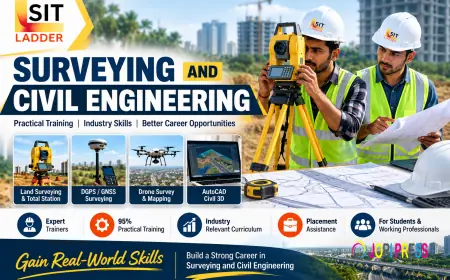 Build Your Career in Surveying and Civil Engineering | Ladder Survey Institute of Technology