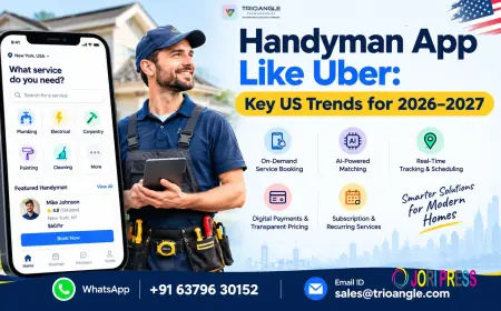 Handyman App Like Uber: Key US Trends for 2026–2027