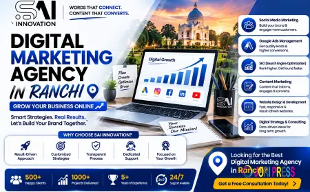 How a Digital Marketing Agency in Ranchi Can Help Your Business Grow Online