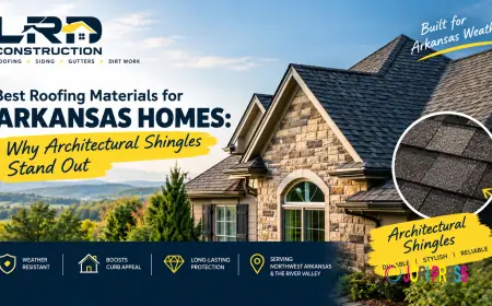 Best Roofing Materials for Arkansas Homes: Why Architectural Shingles Stand Out