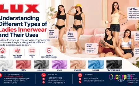 Understanding Different Types of Ladies Innerwear and Their Uses