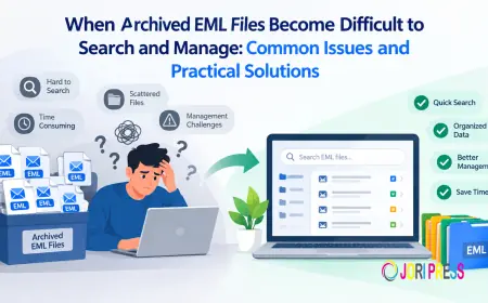 When Archived EML Files Become Difficult to Search and Manage: Common Issues and Practical Solutions