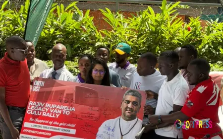 Legacy on the Move: Luwero Girls Primary School Set to Receive Donation Ahead of Gulu Memorial Rally