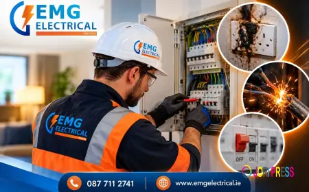 Burning Smells, Sparks and Tripping Switches: EMG Electrical Ltd Shares Electrical Safety Tips for Dublin Homes