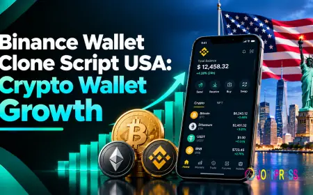 Binance Wallet Clone Script USA: What Has Driven Crypto Wallet Growth in the Last 10 Months?