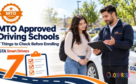 MTO Approved Driving Schools – 7 Things to Check Before Enrolling