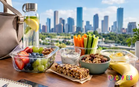Healthy Snack Ideas for Busy Days in Houston