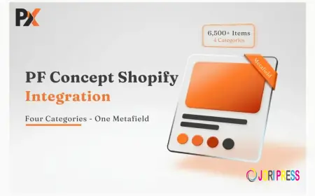 PF Concept Shopify Integration: 6,500 Items, 4 Worlds