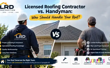 Licensed Roofing Contractor vs. Handyman: Who Should Handle Your Roof?