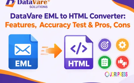 DataVare EML to HTML Converter: Features, Accuracy Test & Pros, Cons