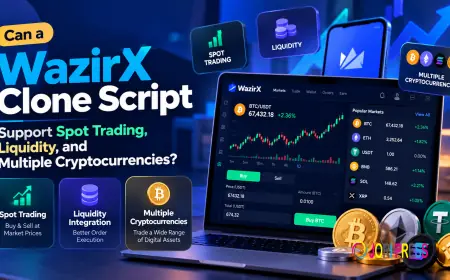 Can a WazirX Clone Script Support Spot Trading, Liquidity, and Multiple Cryptocurrencies?